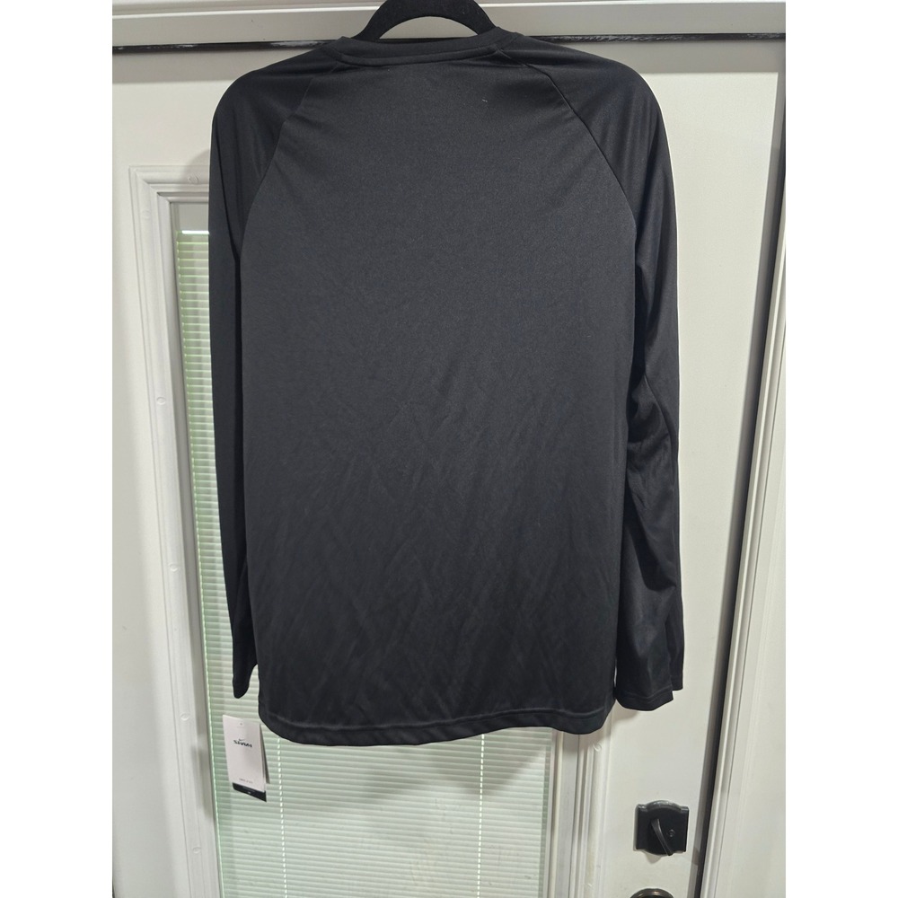 Nike Swim Mens Dri-FIT Long Sleeve Rash Guard Black UPF 40+ NESSA590 Medium - Picture 3 of 3